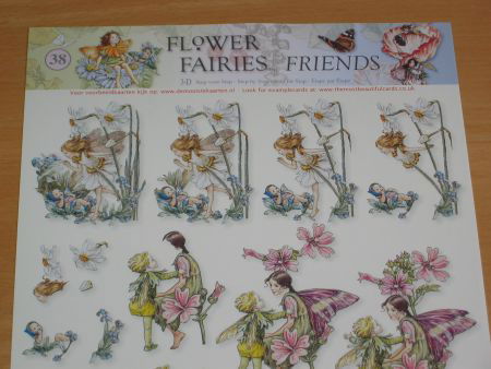 3D Knipvel (A4) --- KINDEREN --- FLOWER FAIRIES STAPFF38 --- FLOWER FAIRIES FRIENDS 38 - 2