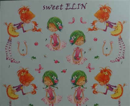 3D Knipvel (A4) --- KINDEREN --- FEMA design FEMA 009 --- sweet ELIN 01 - 2