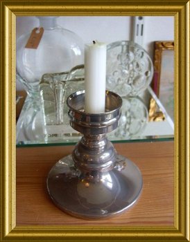 Oude kandelaar // vintage candle stick - 3