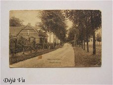Oude kaart ; Beekbergen , stationsweg