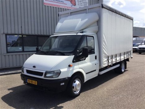 Ford Transit - 350L 2.4TDdi EF Dubbellucht Maat bak L.398 /B.217 .H .212 Huifzeil Trekhaak - 1