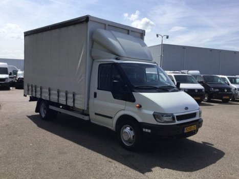 Ford Transit - 350L 2.4TDdi EF Dubbellucht Maat bak L.398 /B.217 .H .212 Huifzeil Trekhaak - 1