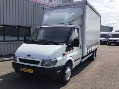 Ford Transit - 350L 2.4TDdi EF Dubbellucht Maat bak L.398 /B.217 .H .212 Huifzeil Trekhaak - 1