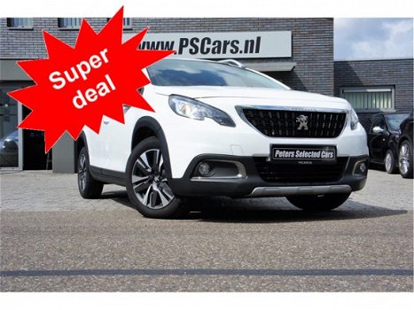 Peugeot 2008 - 1.2 PT 110pk Automaat Bluetooth/Camera/CarPlay/Cruise/Navi/PDC/Stoelverw./Velgen RIJK - 1