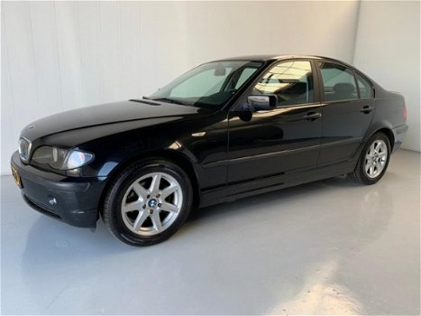 BMW 3-serie - 316i Black & Silver Leer Xenon Airco Trekhaak - 1