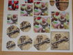 A4 Piramide knipvel --- Nr. 24 --- TULPEN, FRUIT, GEBAK en SLEUTELS - 3 - Thumbnail