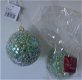 BAL GROEN MET GLITTERS 6 stuks Nieuw - 1 - Thumbnail