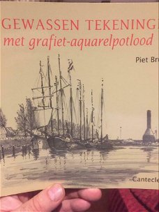 Piet Bruins  -  Gewassen Tekeningen