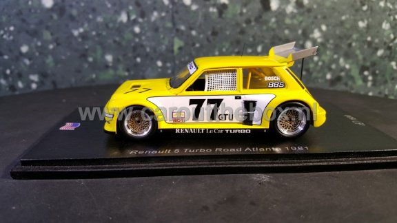 Renault 5 Turbo Road Atlanta No 77 1981 1:43 Spark - 1