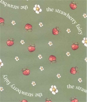VELLUM (A4) --- nr. CMB 2002 --- THE STRAWBERRY FAIRY --- Groen - 2