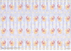 VELLUM (A4) --- Disney POOH08 --- WINNIE THE POOH --- KERSTMIS