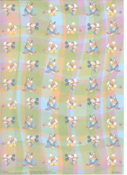 VELLUM (A4) --- Disney DIS07 --- DONALD DUCK, MICKEY & GOOFY