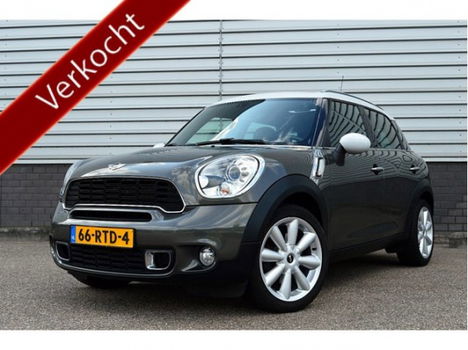 Mini Mini Countryman - 1.6 Cooper S ALL4 Chili RIJKLAAR PRIJS-GARANTIE Leder Interieur Panoramadak N - 1