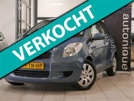 Toyota Yaris - 1.3 VVTi Sol MMT Automaat 5-Drs. DEALER ONDERHOUDEN Airco NIEUWE APK - 1