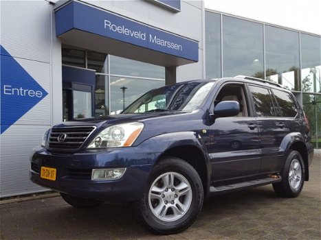 Lexus GX470 - 4.7 V8 238PK AWD AUTOMAAT 8-PERSOONS | ORIGINEEL NL GELEVERD | NAVI | LEDER+VERWARMD+E - 1