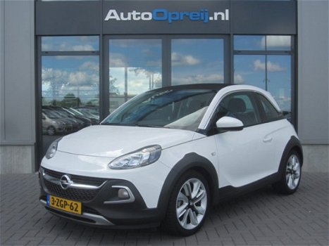 Opel ADAM - 1.0 Turbo 90pk Rocks Leder, Schuifdak, Cruise, PDC achter - 1