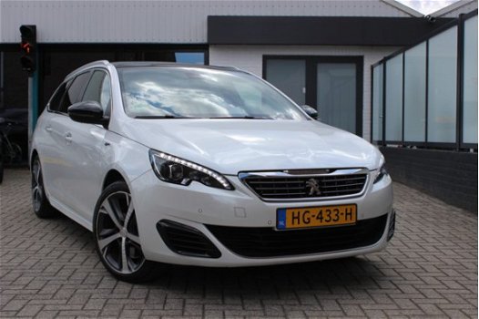 Peugeot 308 SW - 1.6 e-THP GT 205 Navi Panorama dak Ned Auto 1e Eig - 1