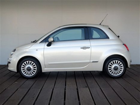 Fiat 500 - TwinAir Turbo Lounge 85pk / Automaat / Airco / Bluetooth - 1