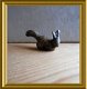 Klein oud bronzen beeldje : eekhoorn brons // small bronze squirrel - 6 - Thumbnail
