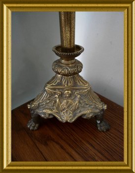 Nog een antieke kandelaar // antique candlestick - 2