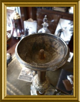 Nog een antieke kandelaar // antique candlestick - 6