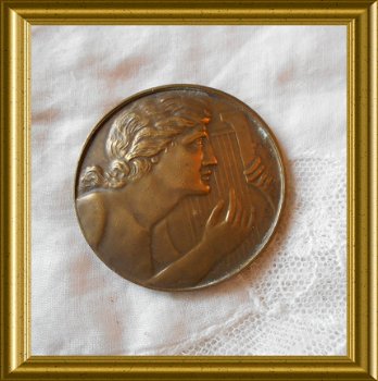 Nog een oude penning / medaille // vintage token / coin - 1