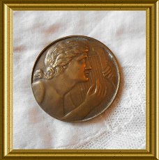 Nog een oude penning / medaille // vintage token / coin