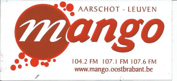 sticker Radio Mango - 1