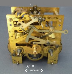 === Uurwerk = Junghans W 277 - 3511 = oud === 40620