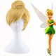 TINKERBELL ELFJE PRUIK KORT GINGER GOUDGEEL HAAR MET KNOTJE - 1 - Thumbnail