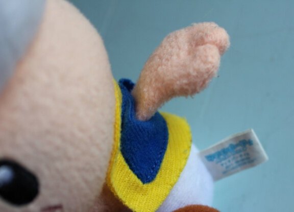 Pluche figuurtje uit Mario Bros - Toad - Afbeelding 3