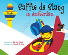 Marieke Damen  -  Saffie De Slang In Amsterdam    (Hardcover/Gebonden)