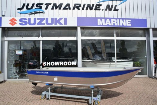 Marine 400 Fish Aluminium visboot zeer scherp geprijsd! - 1