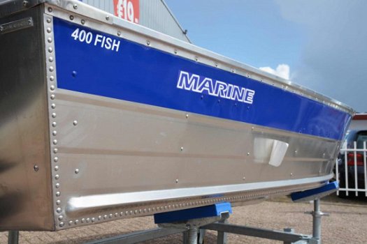 Marine 400 Fish Aluminium visboot zeer scherp geprijsd! - 6