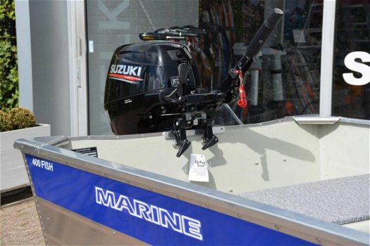 Marine 400 Fish Aluminium visboot zeer scherp geprijsd! - 8