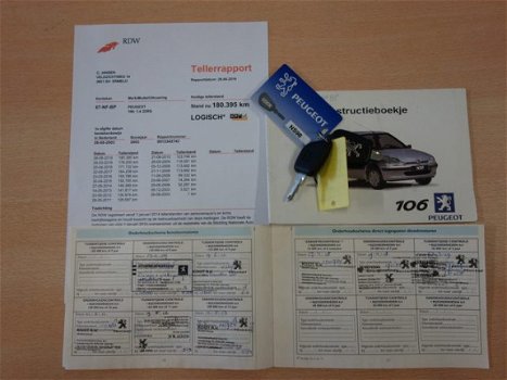 Peugeot 106 - 1.4 XS Premium DEALERONDERH. L.M.VELG. ELEKTR. R/SP NAP - 1