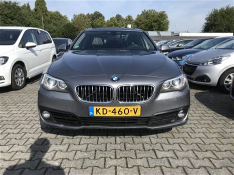 BMW 5-serie - 520d High Executive AUT. *XENON+LEDER+PANO+NAVI+PDC+ECC+CRUISE - 1