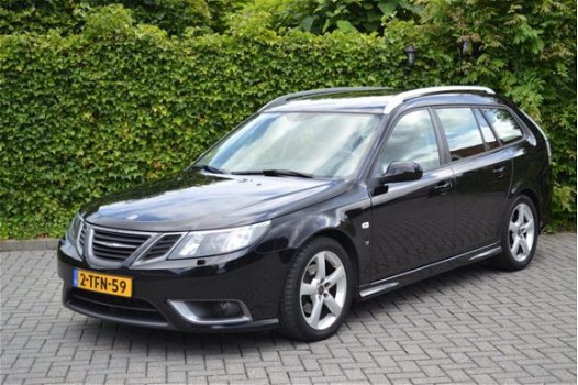 Saab 9-3 Sport Estate - 1.9 TiD Vector Leder ECC airco L.M.velgen 17 