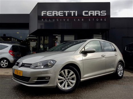 Volkswagen Golf - 1.6 TDI BLUEMOTION HIGHLINE NAVI AIRCO 6VERSN LMV PDC - 1