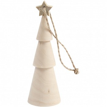 Houten Kerstboom 30 cm - 3