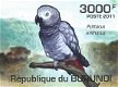 Postzegels Burundi - 2011 - Papegaaien (Blok) - 5 - Thumbnail