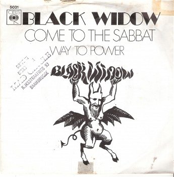 BLACK WIDOW Come to the Sabbat Heavy Psych Hard Rock SATANIC prog - 1
