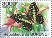Postzegels Burundi - 2011 - Vlinders (Blok) - 5 - Thumbnail