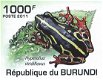 Postzegels Burundi - 2011 - Kikkers (Blok) - 2 - Thumbnail