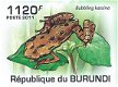 Postzegels Burundi - 2011 - Kikkers (Blok) - 3 - Thumbnail