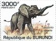 Postzegels Burundi - 2011 - Olifanten (Blok) - 4 - Thumbnail