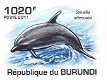 Postzegels Burundi - 2011 - Dolfijnen (Blok) - 3 - Thumbnail