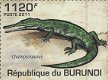 Postzegels Burundi - 2011 - Krokodillen (Blok) - 3 - Thumbnail