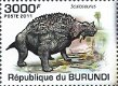 Postzegels Burundi - 2011 - Dinosauriërs (Blok) - 5 - Thumbnail