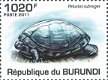 Postzegels Burundi - 2011 - Schildpadden (Blok) - 3 - Thumbnail